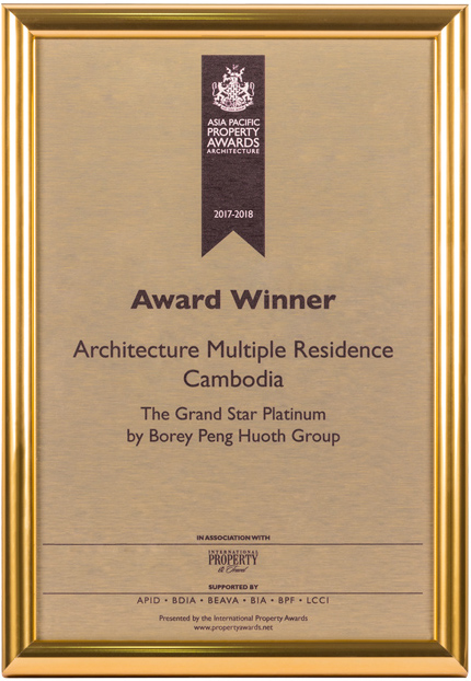 Architecture Multiple Residence Cambodia 2017-2018 (The Grand Star Platinum by Borey Peng Huoth)
