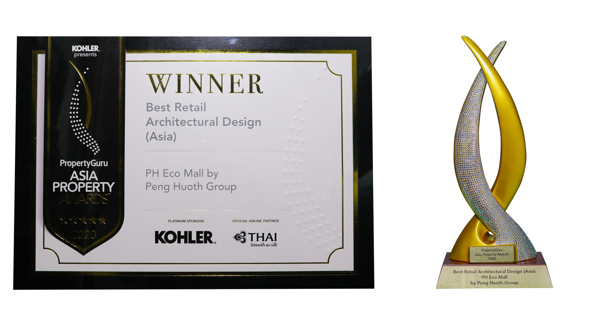 Best Retail Architectural Design (Asia) PH Eco Mall by Peng Huoth Group